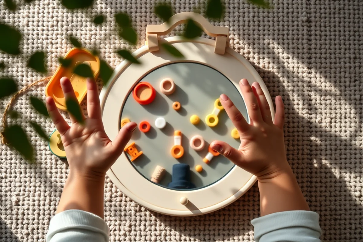 kids mirror for table — Kids Mirror For Table (the finished result)