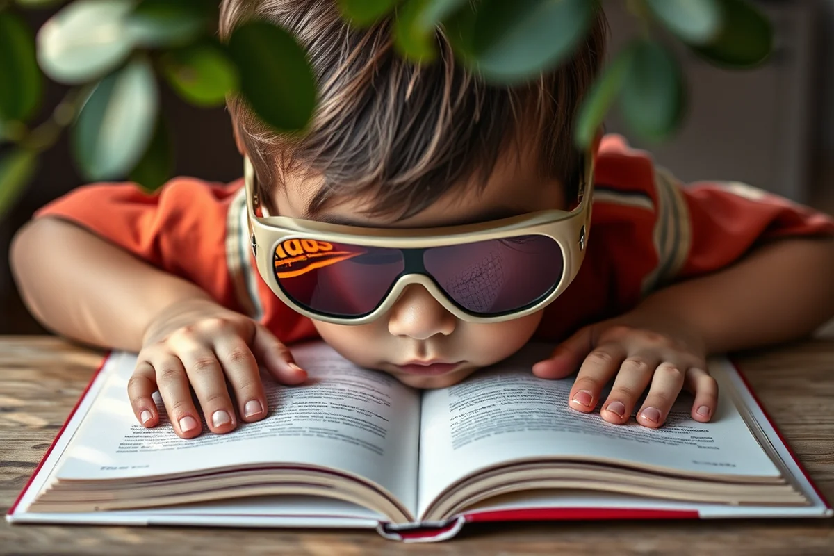 kids mirror goggles — Kids Mirror Goggles (step by step)