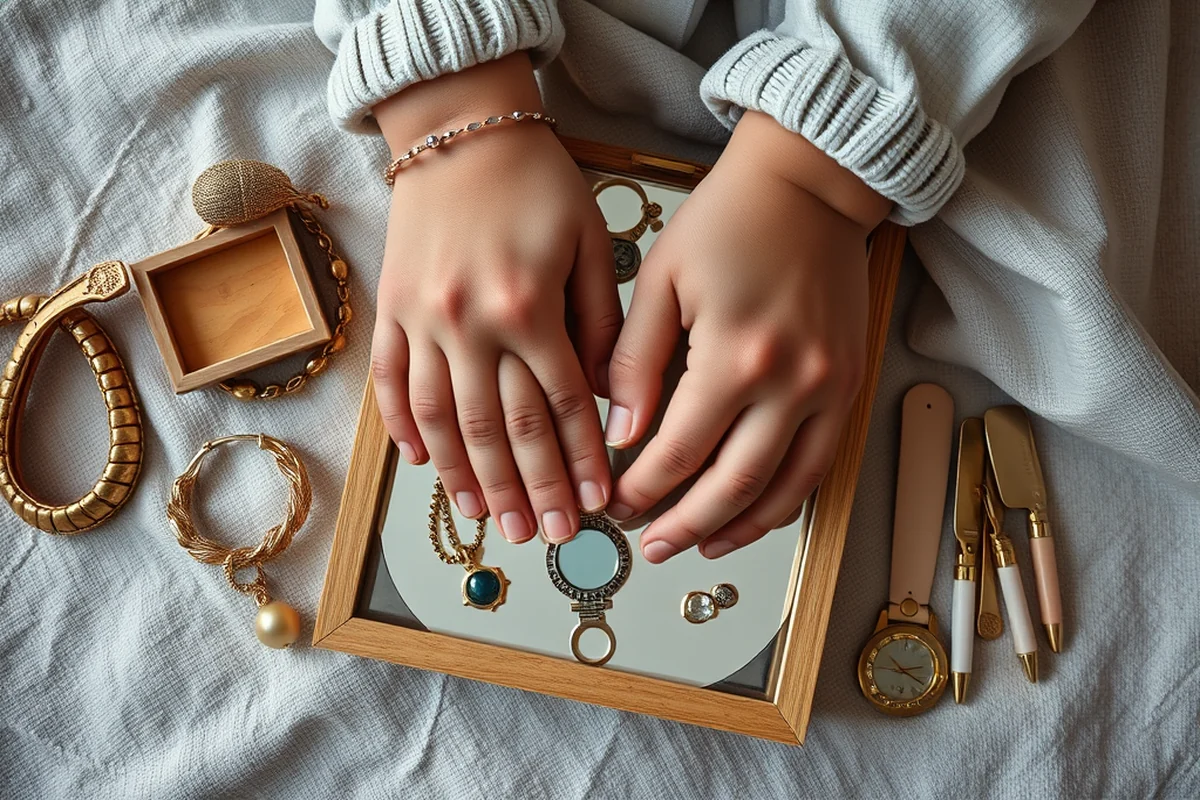 kids mirror jewelry box — Kids Mirror Jewelry Box (the finished result)