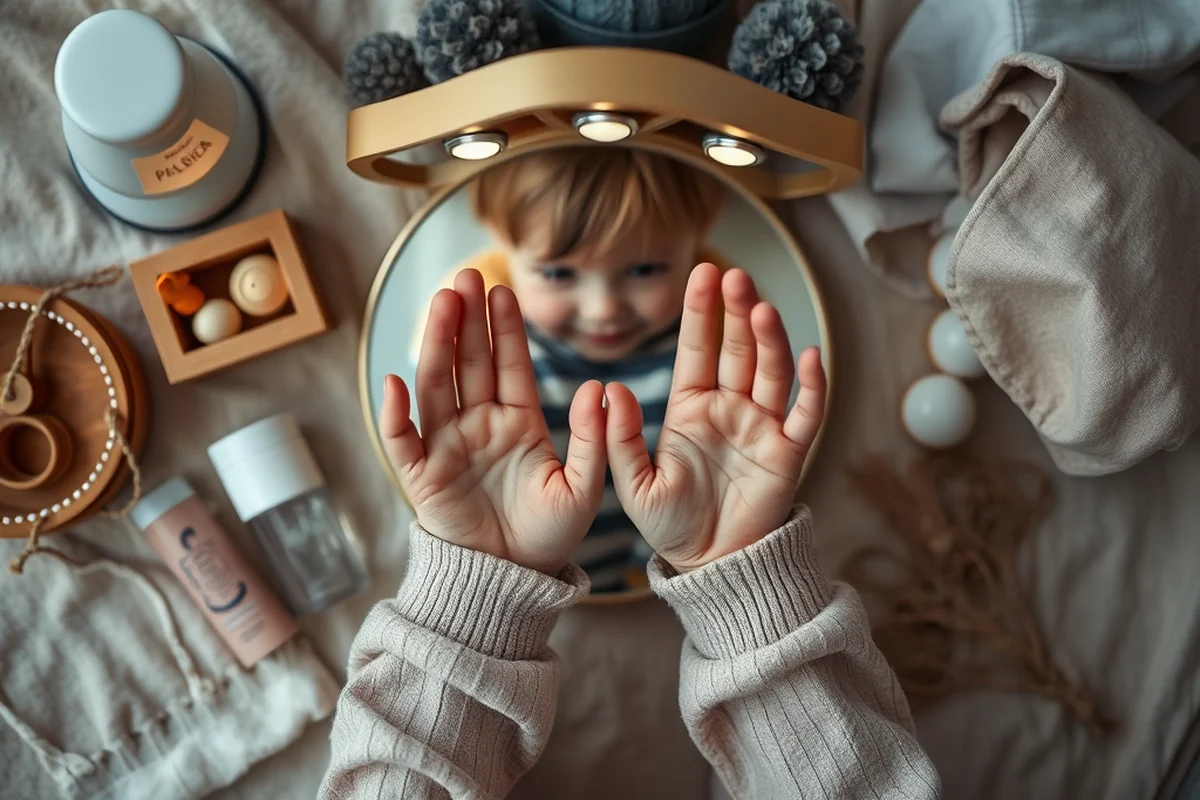 kids vanity led mirror — Kids Vanity Led Mirror (the finished result)
