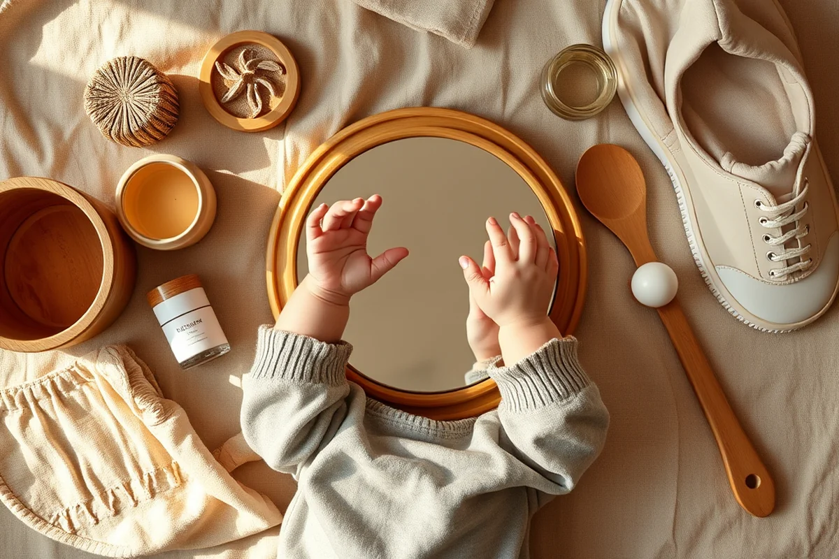 toddler and mirror — Toddler And Mirror (the finished result)