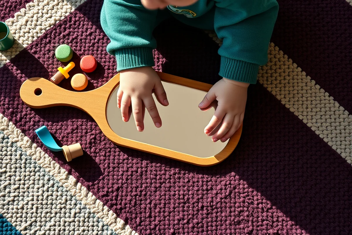 toddler long mirror — Toddler Long Mirror (the finished result)