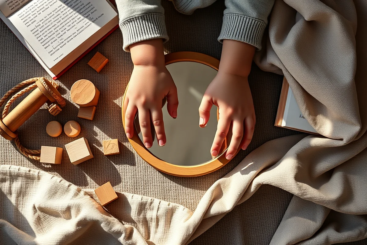 vanity mirror toddler — Vanity Mirror Toddler (the finished result)