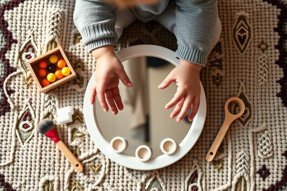 kids mirror diy β Kids Mirror Diy (the finished result)