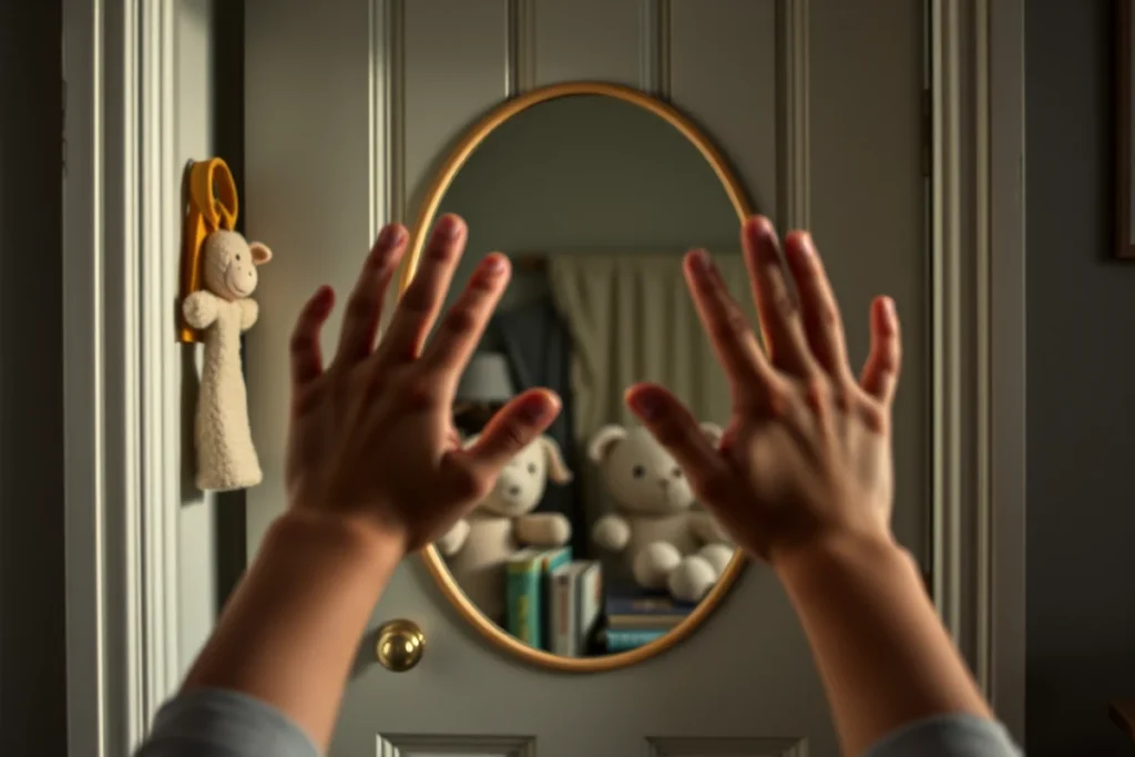 Kids Over Door Mirror