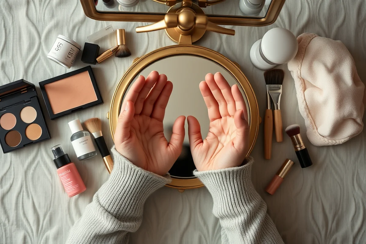 makeup vanity mirror — Makeup Vanity Mirror (the finished result)