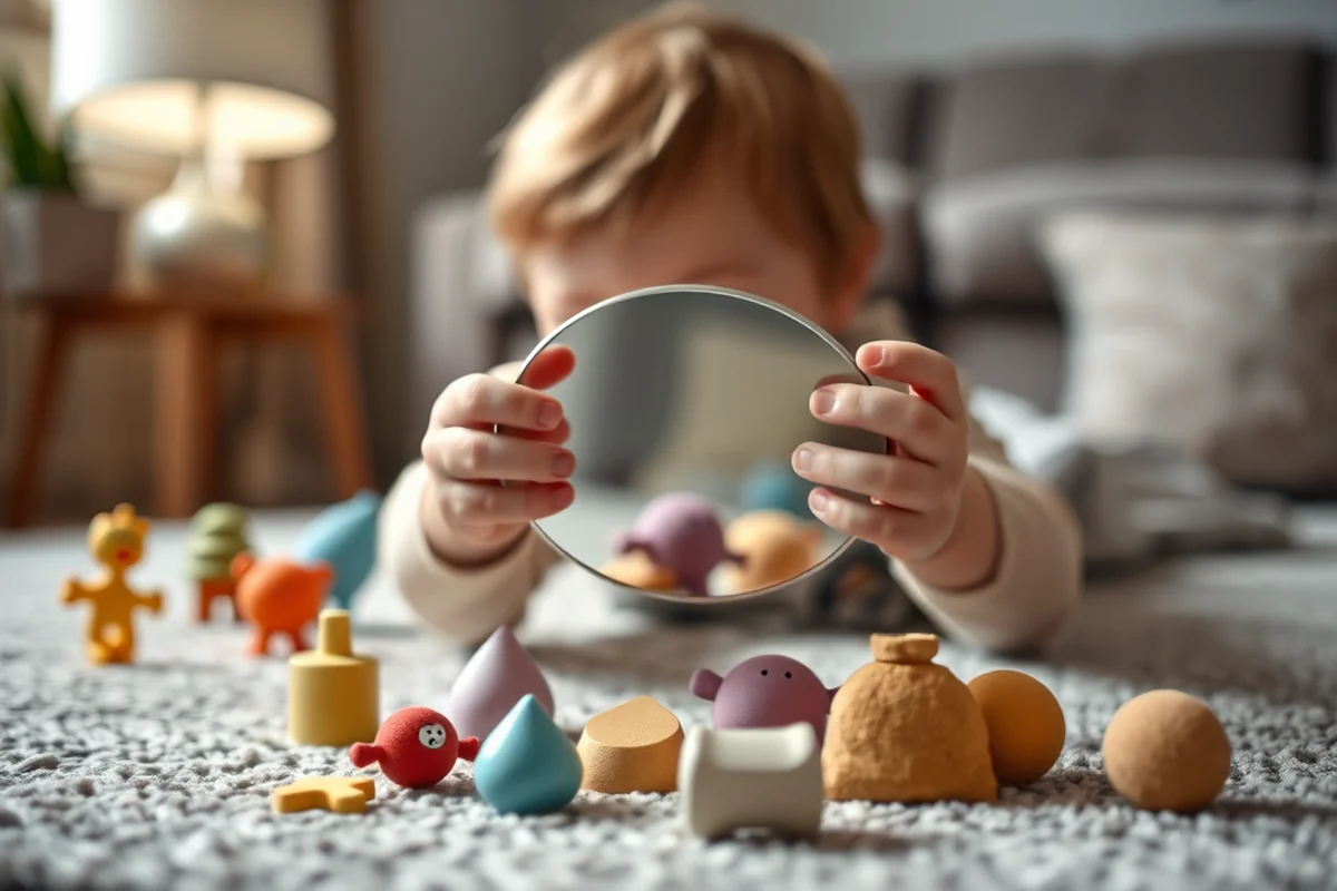 toddler handheld mirror — Toddler Handheld Mirror (step by step)