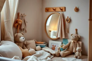 Toddler Mirror And Hooks