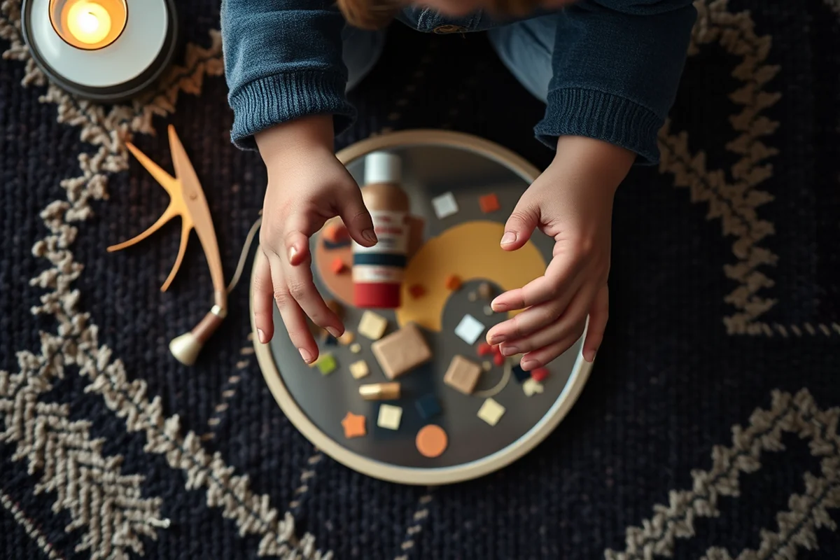 mirror work craft for kids — Mirror Work Craft For Kids (the finished result)