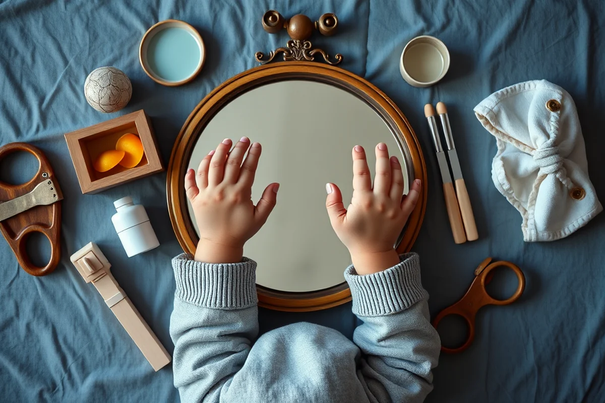 toddler dance mirror — Toddler Dance Mirror (the finished result)