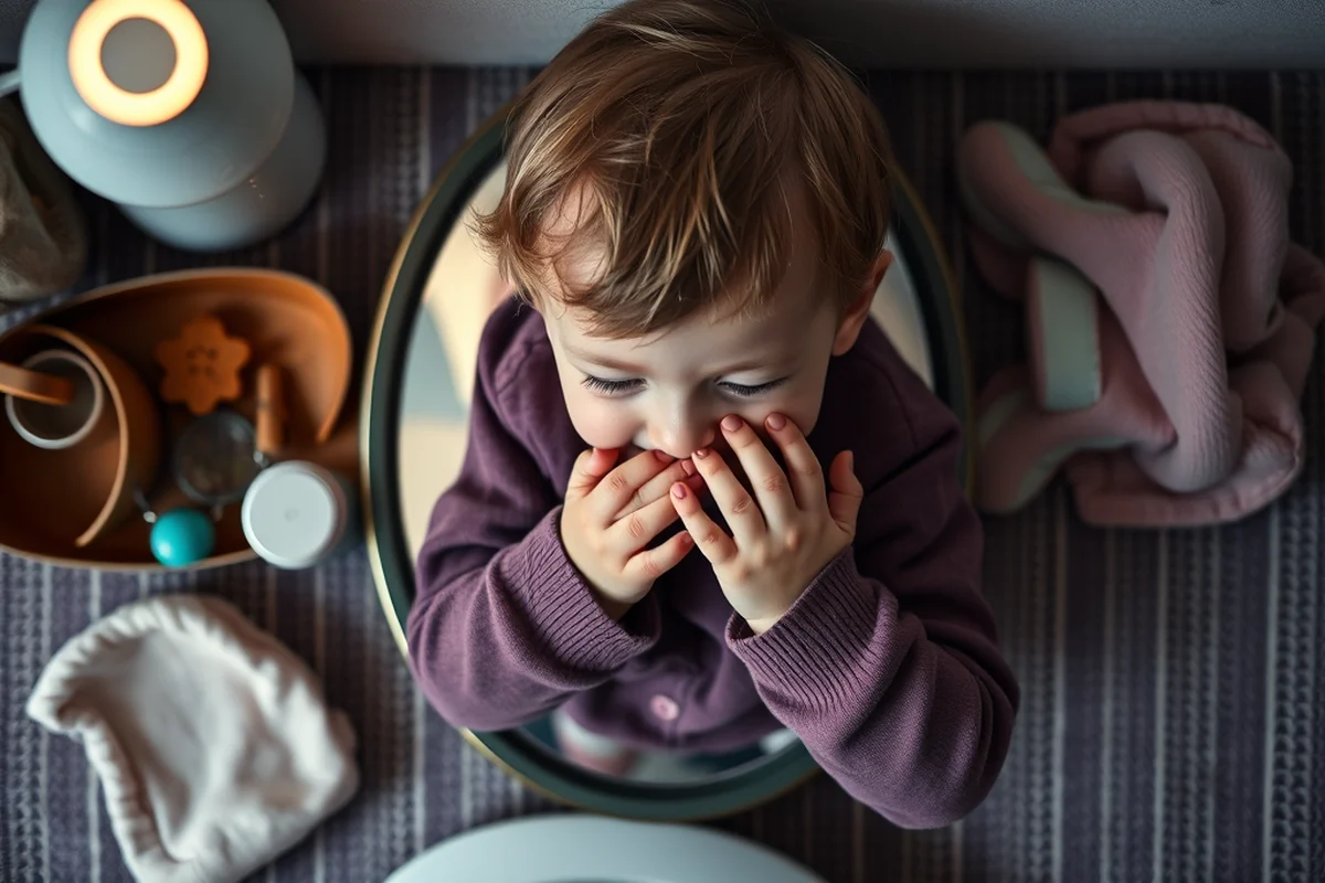 toddler licking mirror — Toddler Licking Mirror (the finished result)