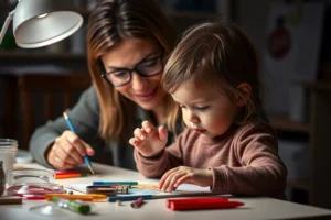 Toddler Mirror Desk