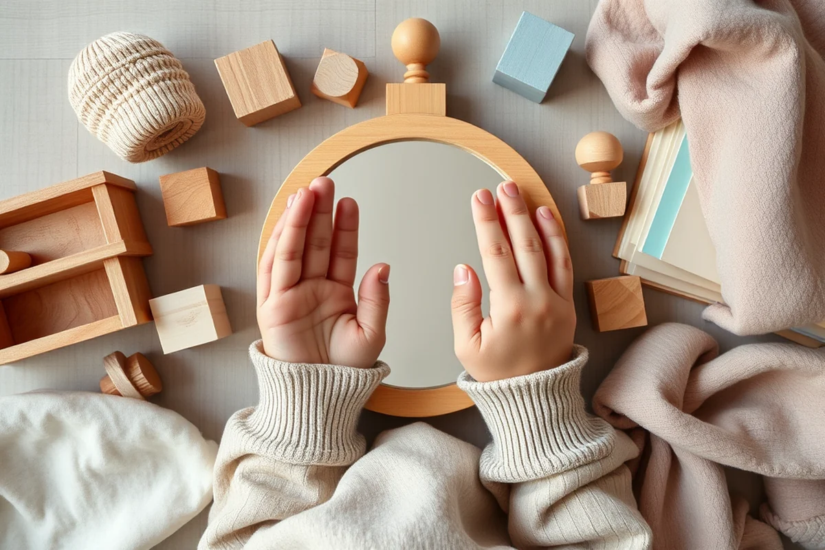 toddler mirror with hooks — Toddler Mirror With Hooks (the finished result)